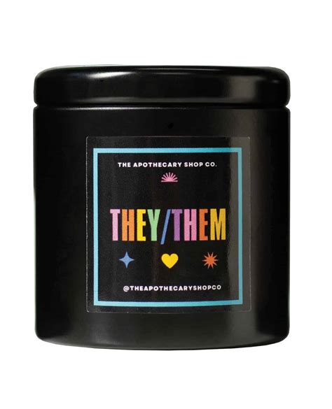 Buy Gender Fluid They/Them Candle | Jack and Jill Adult