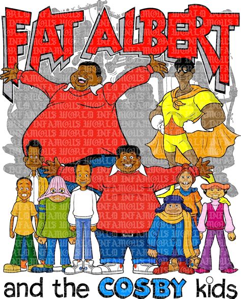 Fat Albert & the Cosby Kids Brown Hornet PNG Graphic DTG DTF Transfer
