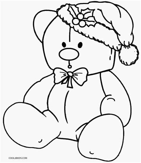 Christmas Bear Coloring Pages at GetColorings.com | Free printable ...