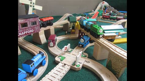 WoodenRailwayOnly's Thomas Wooden Railway Layout (#5) - YouTube