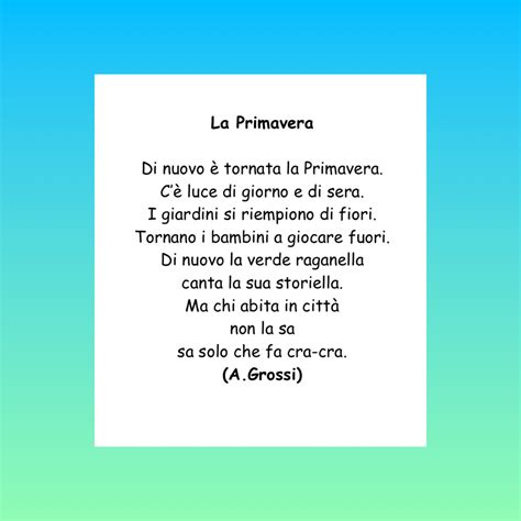 Raccolta di poesie sulla primavera | Blog di Maestra Mile