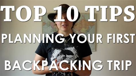 Planning Your First Backpacking Trip | Backpacking Tips - YouTube