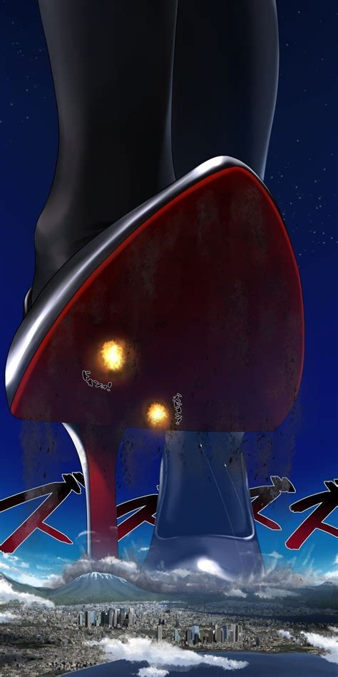 Giantess Heels in 2025 | Cute drawings, Anime poses reference, Anime