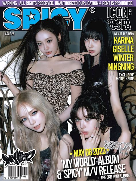 Update: aespa Transforms Into Magazine Cover Queens In "Spicy" Comeback