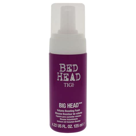 TIGI Bed Head Big Head Volume Boosting Foam - 4.22 oz Mousse - Walmart.com