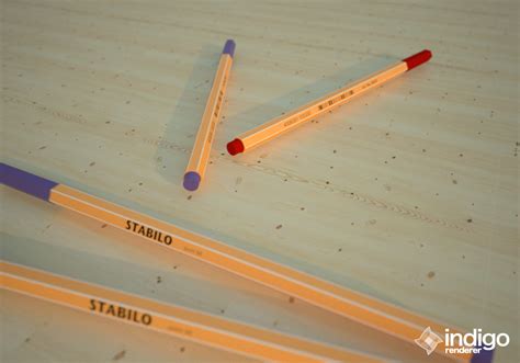 stabilo fineliner indigo renderer