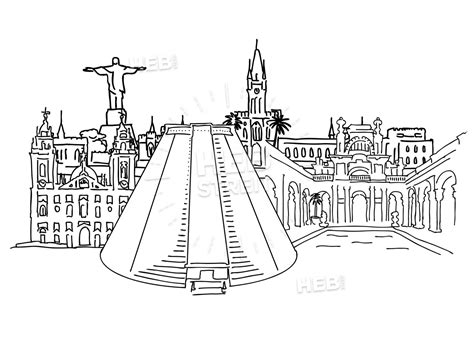 Rio De Janeiro Drawing at PaintingValley.com | Explore collection of ...