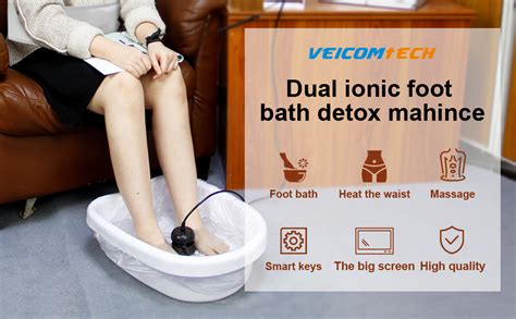 Amazon.com: Ionic Detox Foot Bath - Detox Foot Spa, Ionic Foot Bath