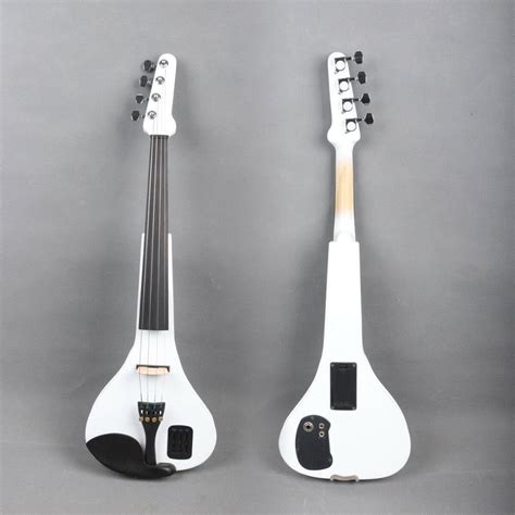 Yinfente White 4/4 Electric Silent Violin ♥ Violin Best