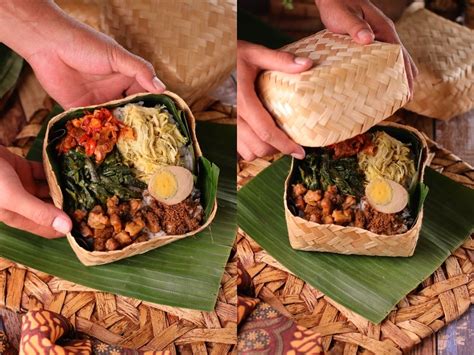 Nasi Berkat Jawa: Menu Komplit Khas di Bungkus Daun Pisang!