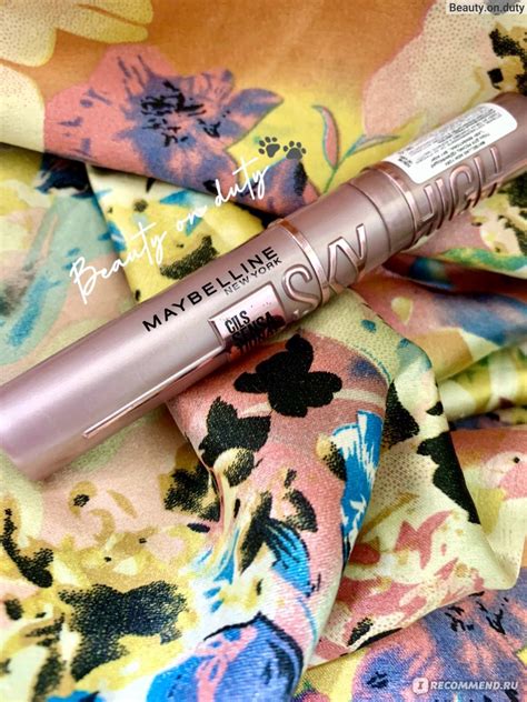 Тушь для ресниц MAYBELLINE Sky high - «🌸Популярная тушь Sky High🌸» | отзывы
