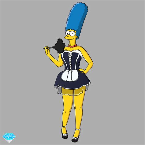 The Simpsons Marge Nude
