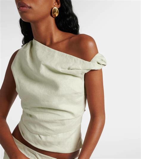 sir iris  shoulder linen top sir