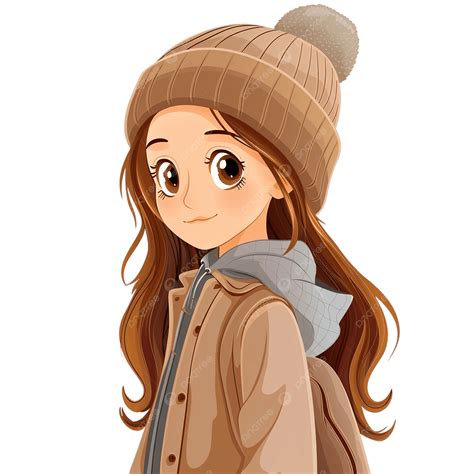 Desenho De Menina Adolescente - Desenho Animado De Menina Adolescente Feliz Vetores De Crianças