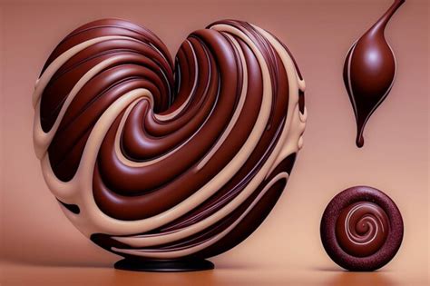 Premium AI Image | Crafting Elegance in Cocoa Artistry