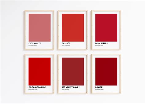 Colores Pantone Rojo