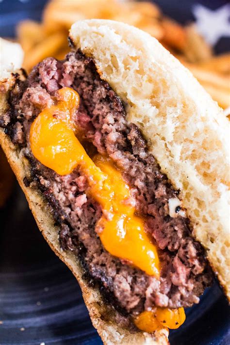 Juicy Lucy Burger - Olivia's Cuisine