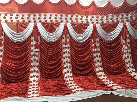 stage parda  decoration  rs piece  ahmedabad id