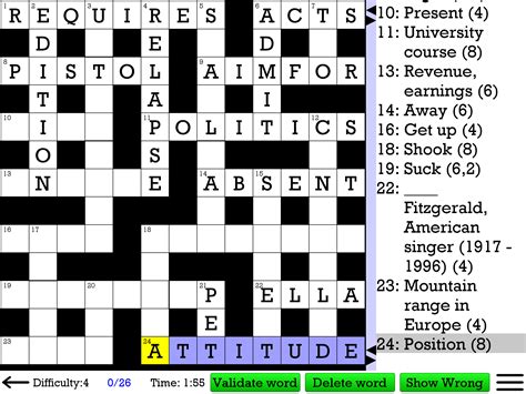 Crossword Unlimited - Play crosswords online