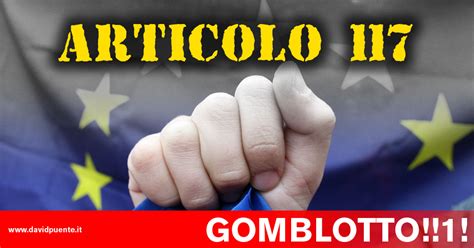 Chi voterà NO per il complotto dell'articolo 117 della Costituzione è ...