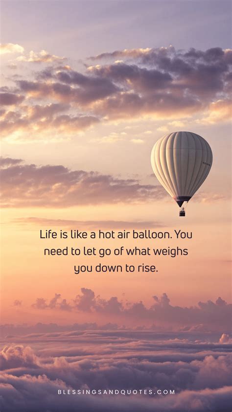 rise   hot air balloon quotes  lift  spirit