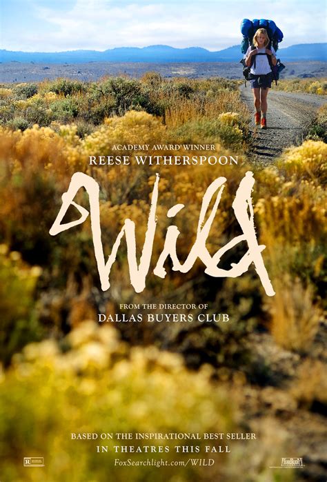 The poster for the movie 'Wild' starring Reese Witherspoon was just