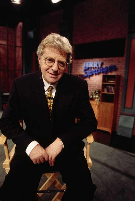 Jerry Springer was planning documentary about show in preparation of