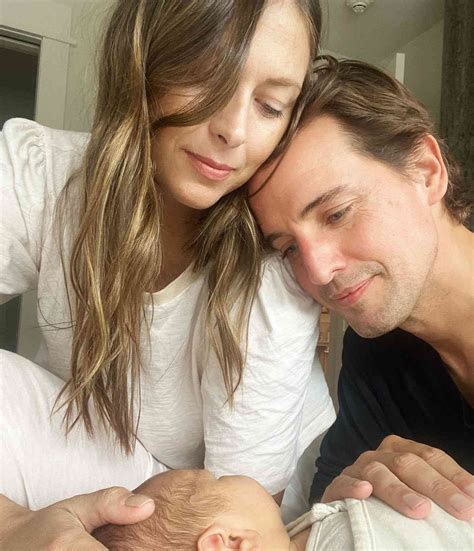 Maria Sharapova and Fiancé Alexander Gilkes Welcome Their First Baby