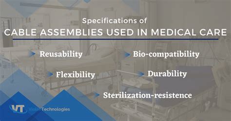 wide applications  custom cable assemblies  healthcare industries