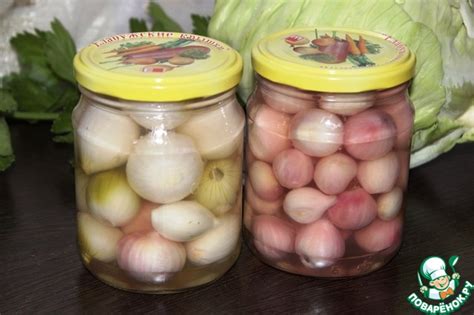 Маринованный жемчужный лук – кулинарный рецепт