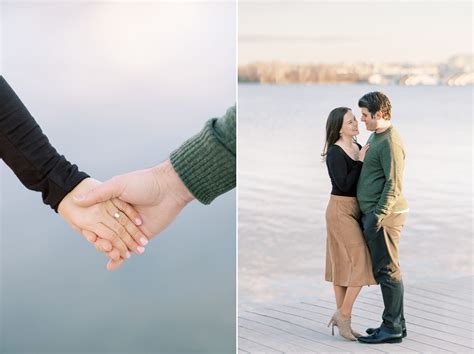 Old Town Alexandria Sunset Engagement Session