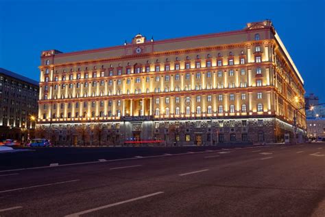 The FSB Building on the Square in Moscow Stock Photo - Image of city ...
