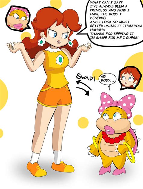 daisy and wendy body swap by manichex23 on DeviantArt