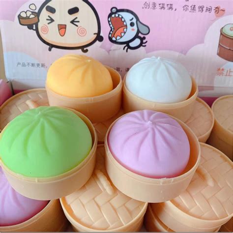 squishy bun siopao toy simulation buns toys squeeze ball fidget toys