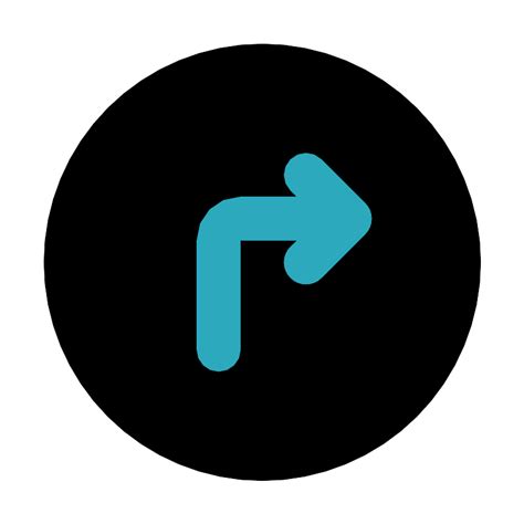turn  direction circle vector svg icon svg repo