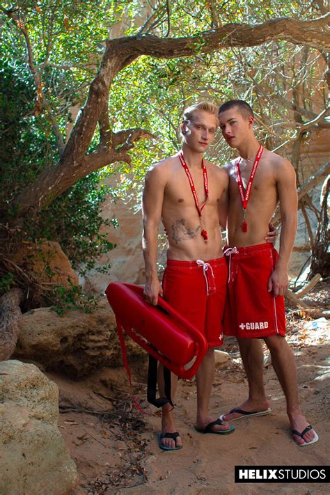 Lifeguards - Sex on the Beach Young gay boys Max Carter and Sean Ford