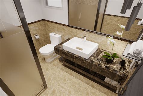 Small Bathroom Design on Behance
