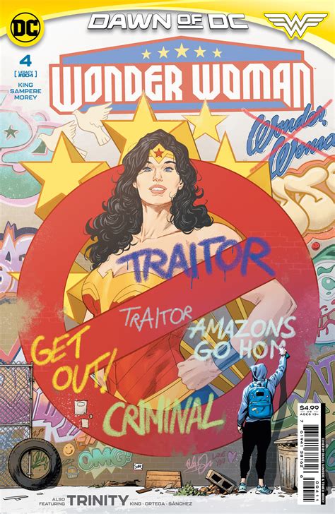 Wonder Woman #4 - 4-Page Preview and Covers released by DC Comics