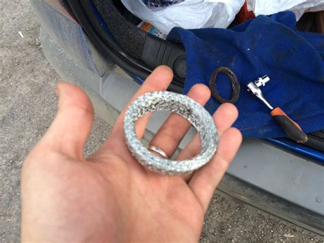 Замена уплотнительного кольца приемной трубы рено логан 2 - все про ...