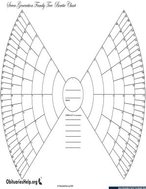 Family Tree Chart Template Word | Master Template