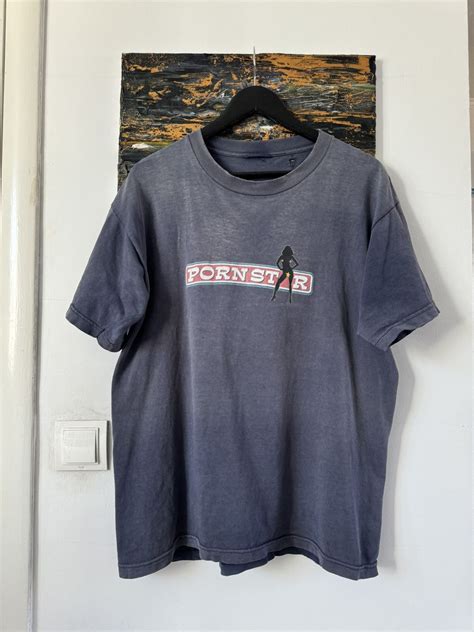 Band Tees × Vintage Vintage 90s Porn Star Naked Woman Tee | Grailed