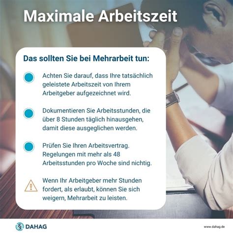 Maximale Arbeitszeit: So lange dürfen Sie höchstens arbeiten
