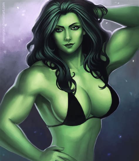 She-Hulk by elee0228 on DeviantArt