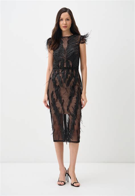 Платье Rich & Naked, цвет: черный, MP002XW0WQ7O — купить в интернет