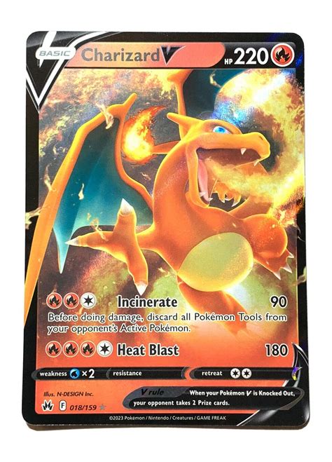 New Charizard Evolution Card