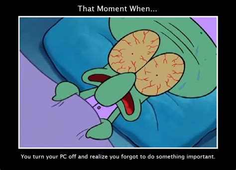 Squidward - That Moment by MagicMovieNerd on DeviantArt