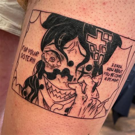 Gyutaro tattoo I got at Lux inc😭 : Animetattoos