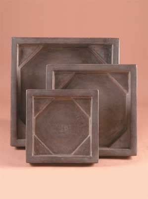 square planter saucer medium