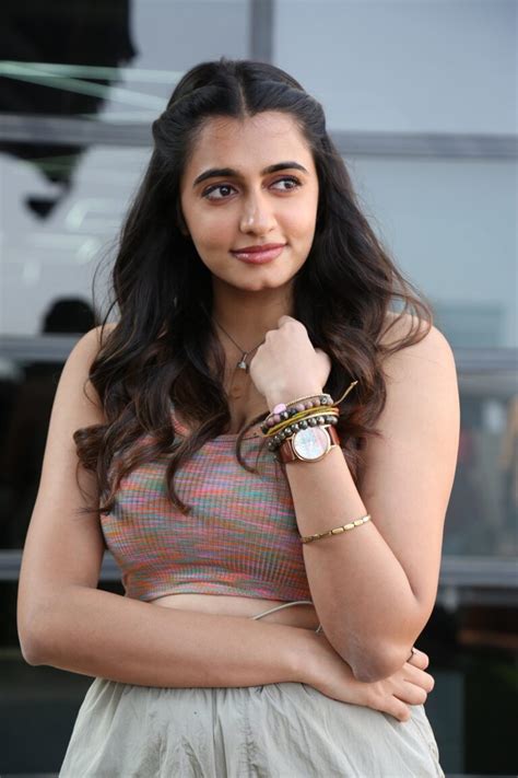Maanasa Choudhary stills at Bubble Gum movie promotions - South Indian ...