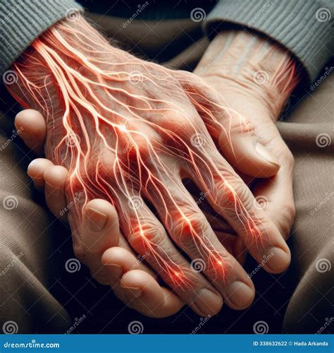 Symptoms Of Peripheral Neuropathy In Elderly Hand With Visible Weakness